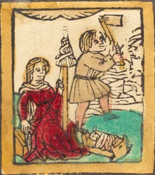 Adam i Ewa, ok. 1460.