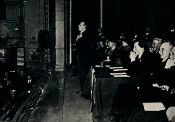 Przemówienie na spotkaniu publicznym w Finsbury Park, 1924, 1945.