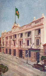 Biura administracyjne spółki Rio Tramway, Light and Power Company, 1914