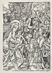 Adoracja Królów, c. 1500.