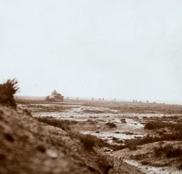 Awans z czołgami, c1914-c1918