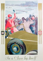 Reklama opon Dunlop, 1932