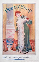 Reklama mydła Gruszki, 1906