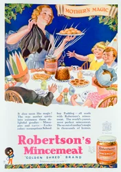 Ogłoszenie dla Robertsons Mincemeat, 1933