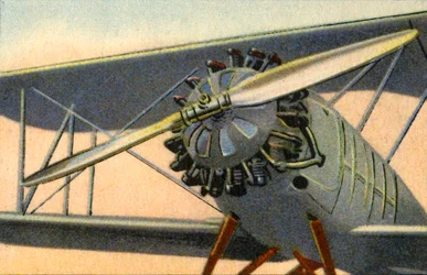 Śmigło metalowe Aeron-Reed wykonane przez hutę miedzi Heddernheimer Kupfer-Werk, 1932.