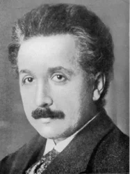 Albert Einstein 1879-1955, niemiecko-szwajcarski matematyk i fizyk teoretyczny, c1920