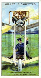 Alberto Santos-Dumont, brazylijski aeronauta, pierwszy zarejestrowany lot w Europie, 1906, 1915
