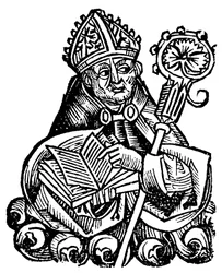 Albertus Magnus c1200-1280 Dominikanin urodzony w Niemczech, 1493