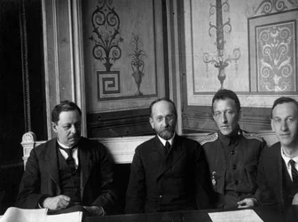Aleksander Błok, rosyjski poeta, ok. 1917-1921