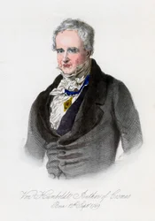 Alexander von Humboldt, pruski przyrodnik i badacz, ok. XIX w.