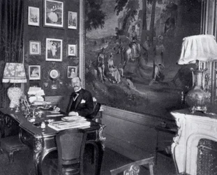 Alexandre Duval, francuski właściciel restauracji i działacz społeczny, 1900