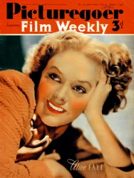 Alice Faye 1915-1998, amerykańska aktorka, 1941