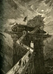 Wszyscy na pokład na Księżyc!, 1881.