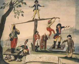 Alegoria Europy w 1791, 1791