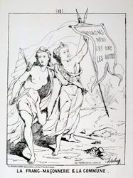 Alegoria wolnomularstwa i Komuny, Komuna Paryska, 1871