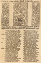 Alegoria orła i cesarza Maksymiliana I, 1497.