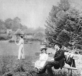 Alphonse Daudet, francuski powieściopisarz, 1890