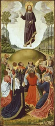 Ołtarz z Thuison-les-Abbeville: Wniebowstąpienie, 14901500.