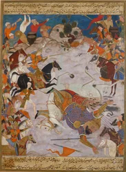 Amir Hamzah ogłupia materialnego emira w pobliżu, 1562-1565