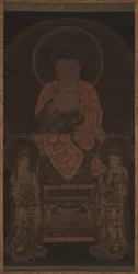 Triada Amitabha, ca. 13 wiek.