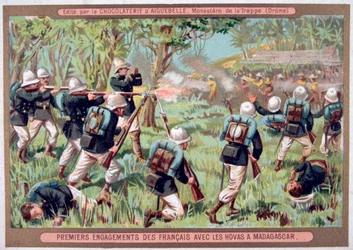 Zaangażowanie przeciwko Hovam z Madagaskaru, 1883-1896