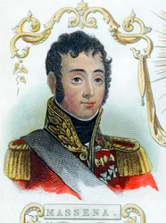 Andre Massena, francuski żołnierz, c1830