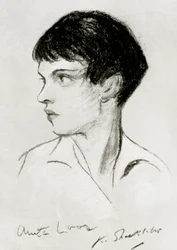 Anita Loos 1888-1981, amerykańska scenarzystka, dramaturg i pisarka, początek XX wieku