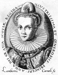 Anna Duńska, królowa małżonka króla Anglii Jakuba I i VI Szkocji