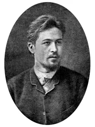 Anton Czechow 1860-1904, rosyjski dramaturg i autor opowiadań, początek XX wieku