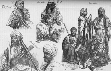 Arabowie z Sudanu, ok. 1881–85