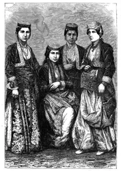 Armeńskie damy, ok. 1890