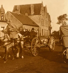 Artyleria w górę linii, c1914-c1918