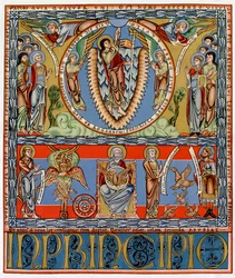 Wniebowstąpienie, c1155