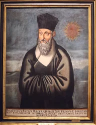 Muzeum Cywilizacji Azjatyckich. Chrześcijaństwo w Azji: Sztuka sakralna i splendor wizualny. Portret Matteo Ricciego (Włoskiego jezuity, który większość życia spędził na sprowadzaniu chrześcijaństwa do Chin). Emmanuele Pereira (Ty Wenhui