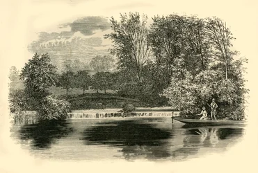 W Cleeve, nad Tamizą, ok. 1890 r.