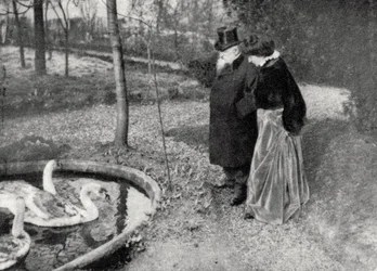 Auguste Rodin, francuski rzeźbiarz, 1895