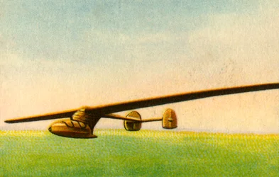 Szybowiec ze słoniem austriackim, 1932.
