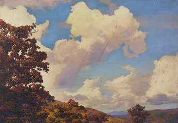 Jesienny krajobraz górski, b.d.