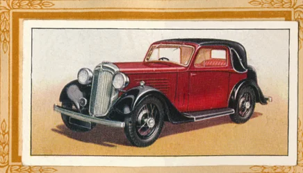 BSA 10 Coupé o stałej głowie, c1936