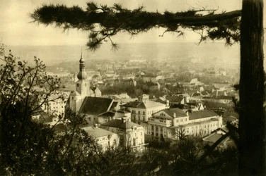 Baden koło Wiednia, Dolna Austria, ok. 1935.