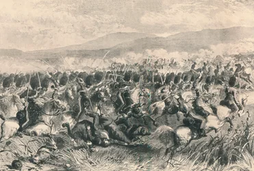 Kominiarka, 25 października 1854. Szarża szkockich Greyów, 1884