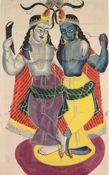 Balarama i Kryszna, 1800.