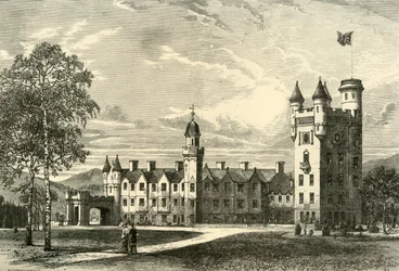 Zamek Balmoral, 1898.