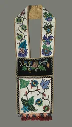 Torba na ramię Bandolier, lata 80. XIX wieku.