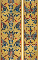 Opaski, bok łuków, Court of the Lions, 1907.