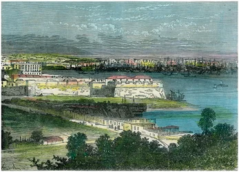 Barcelona, Katalonia, Hiszpania, ok. 1880 r.