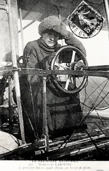 Baronowa Raymonde Delaroche, francuski lotnik, 1909