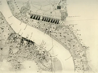 Barrackpore Park i Cantonment, 1841, 1925.