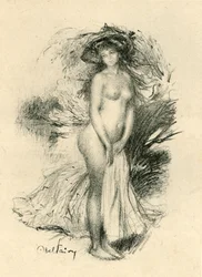 Kąpiący się, 1903.