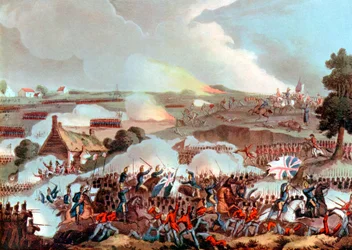 Bitwa pod Waterloo, Belgia, 1815
